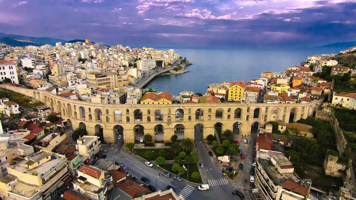 Kouros City Center 卡瓦拉 外观 照片